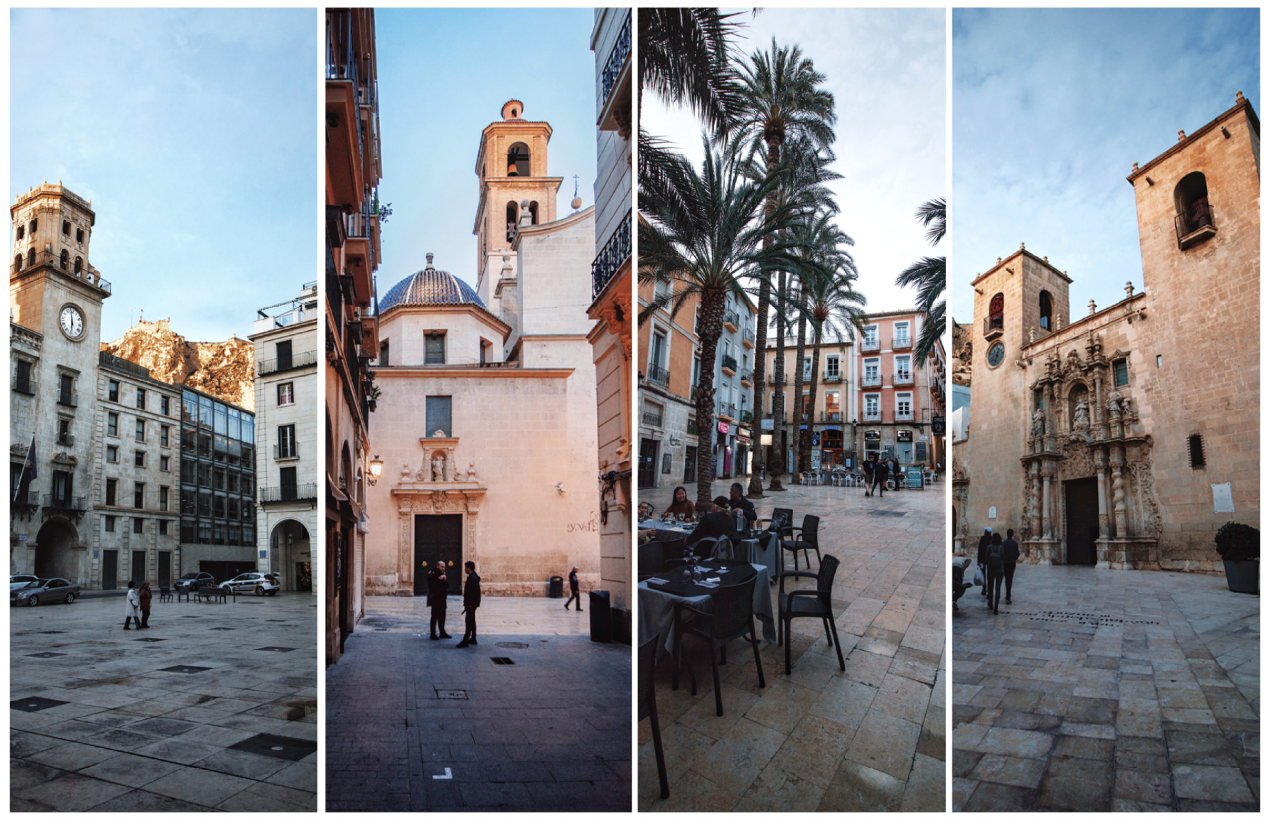 El Ayuntamiento, la Concatedral de San Nicolás de Bari, la Plaza de la Santísima Faz y la Basílica de Santa María son de los imperdibles de lo que hay que ver en Alicante.
